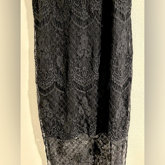 Forever 21 Black Lace Dress Cami Size XS - Picture 4 of 4